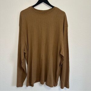 George Men’s Brown Long Sleeve Shirt – Size 2XL (50/52)